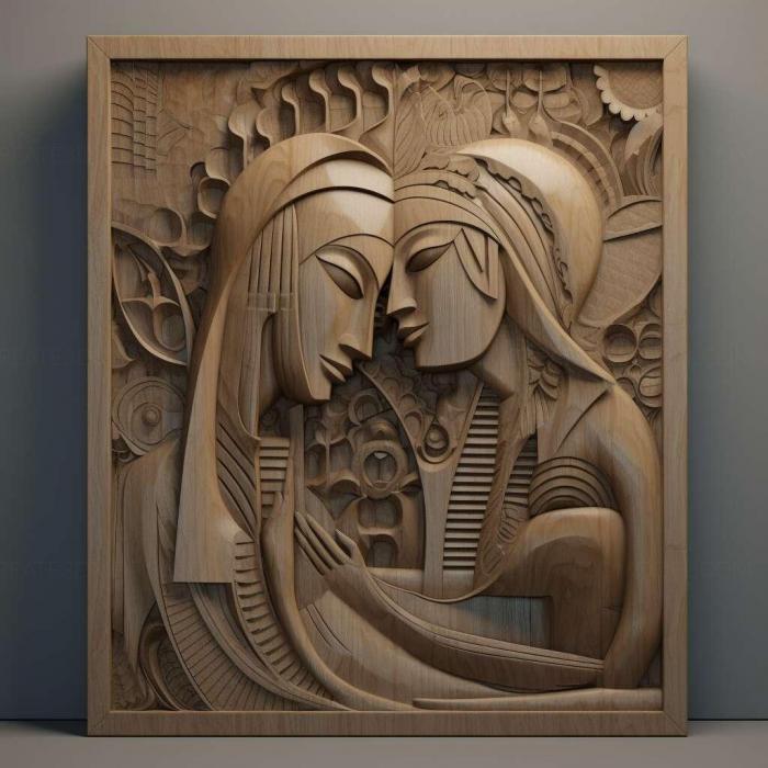 نموذج ثلاثي الأبعاد لآلة CNC 3D Art 